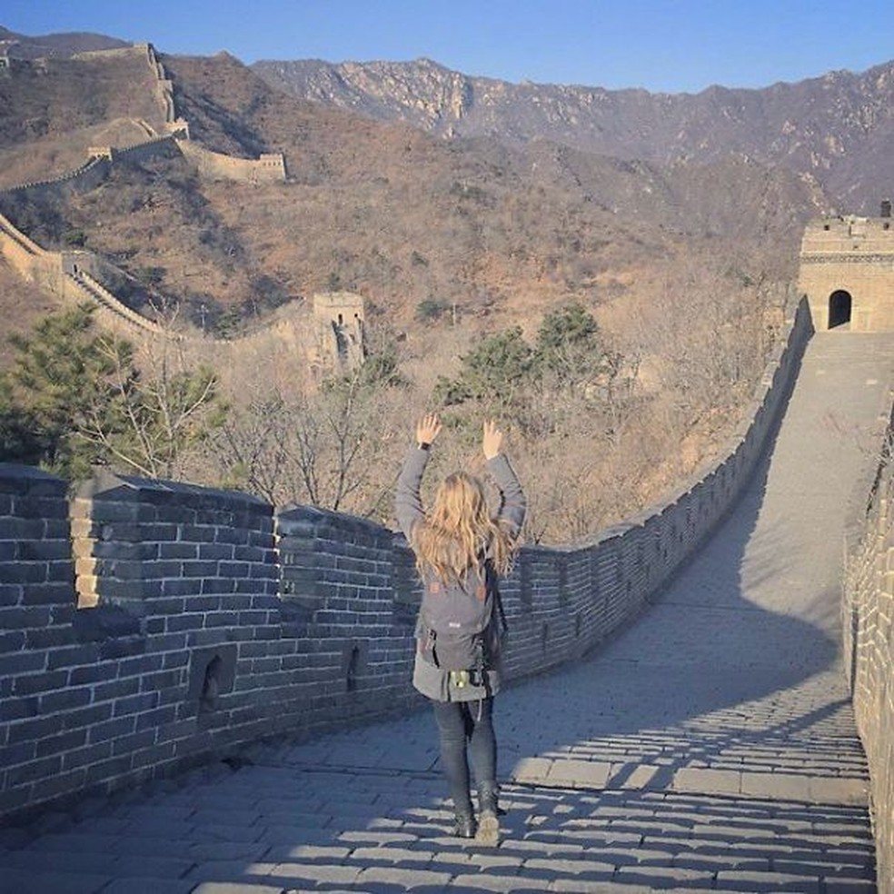 Grande Muralha da China (Foto: Reprodução/ Instagram) — Foto: Glamour