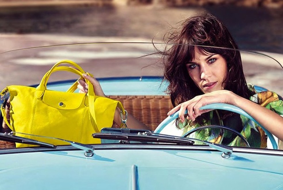 Alexa Chung o novo rosto da Longchamp