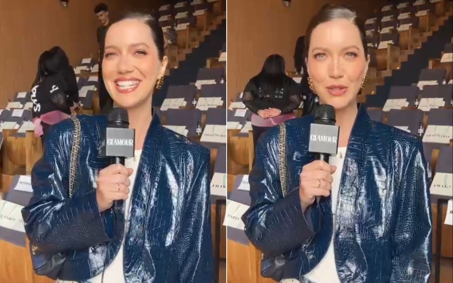 Na SPFW, Nathalia Dill fala sobre relação com a moda brasileira: 'Tenho ...