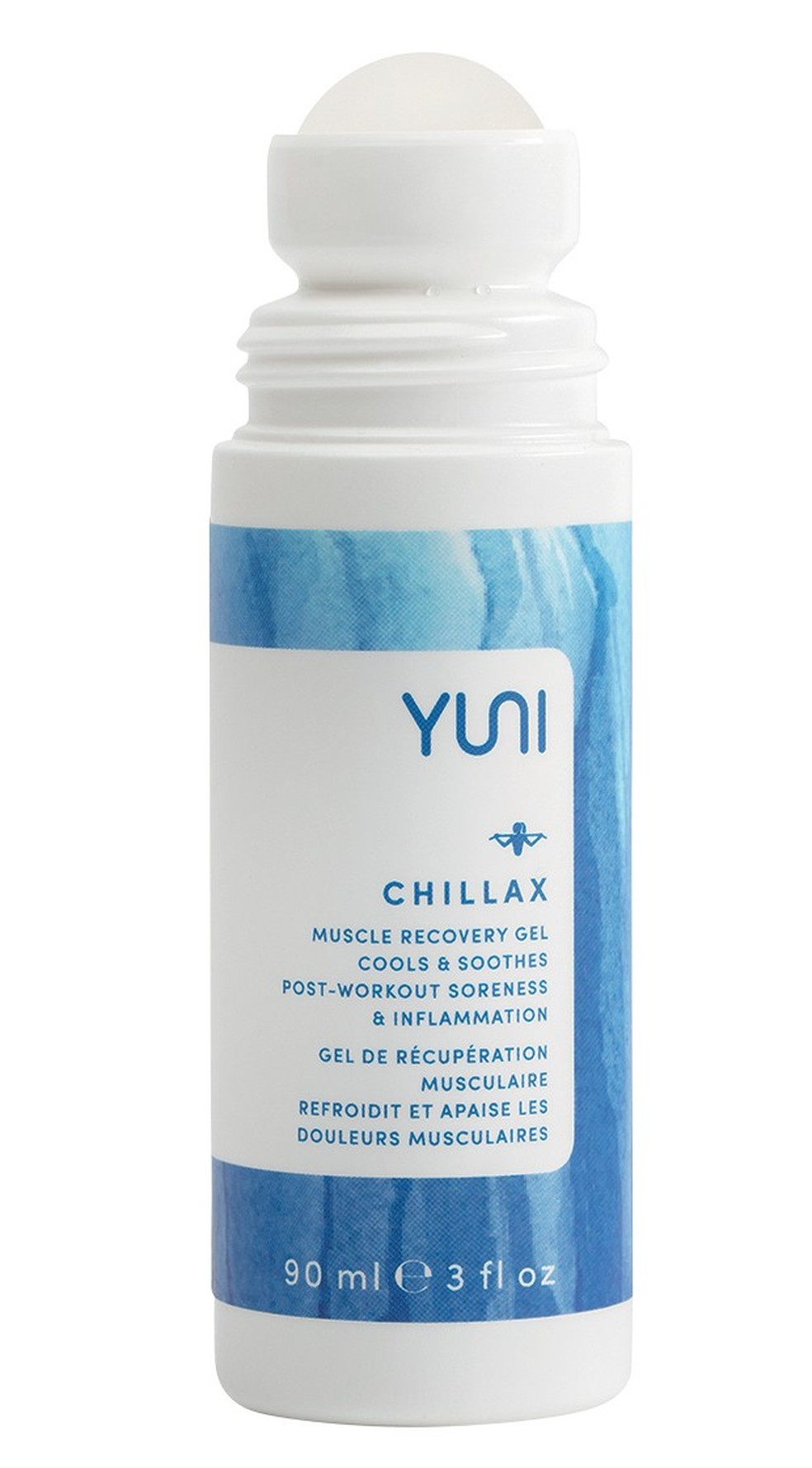 Gel de recuperação muscular Chillax, US$ 18, Yuni (entrega no Brasil)  — Foto: Glamour
