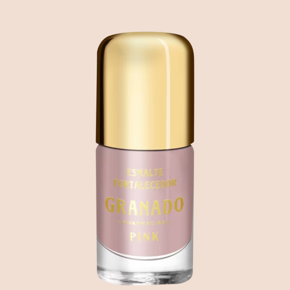 Esmalte Perolado Fortalecedor Clara, Granado Pink — Foto: Divulgação