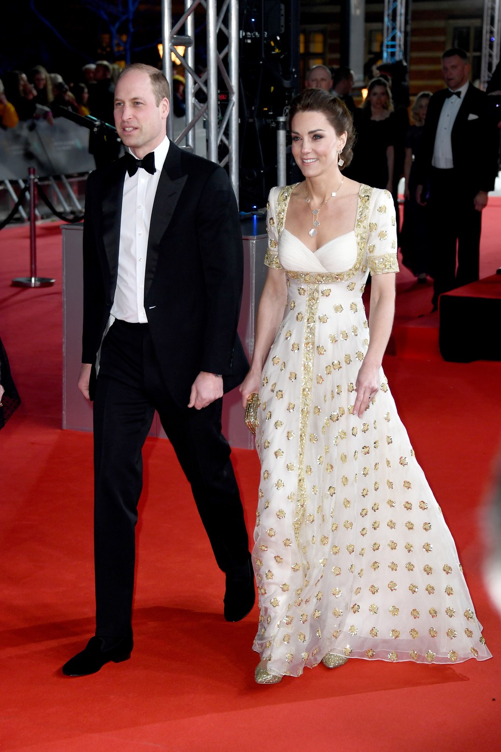 Os vestidos de Kate Middleton no BAFTA ao longo dos anos — Foto: GETTY