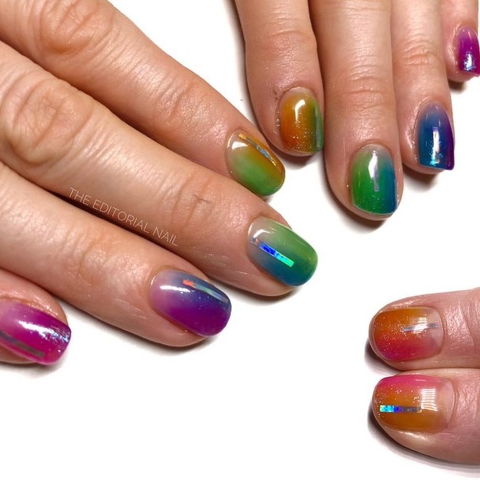 Unha de "gelatina" (Foto:  ) — Foto: Glamour