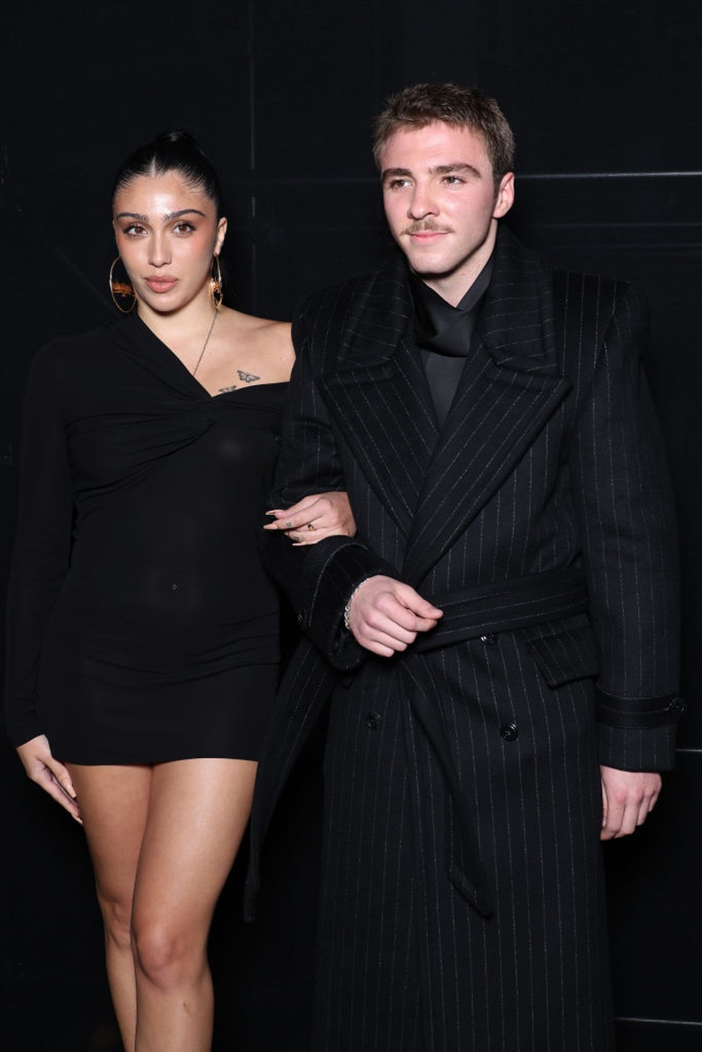 Lourdes Leon e Rocco Ritchie, filhos de Madonna, chegam juntos para ...