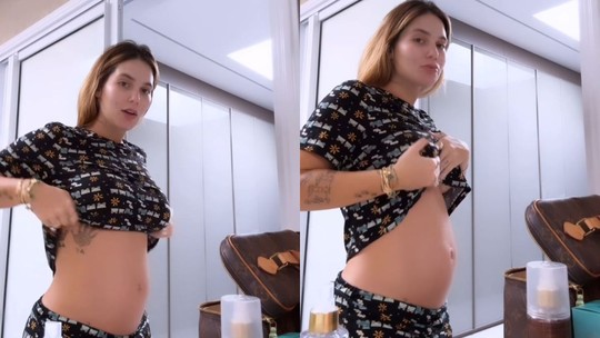 Virgínia mostra barriguinha da terceira gravidez e atualiza: "26 semanas"