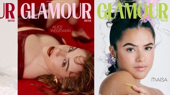 Iza, Alice Wegmann e Maisa estrelam as capas da Glamour de maio de 2024