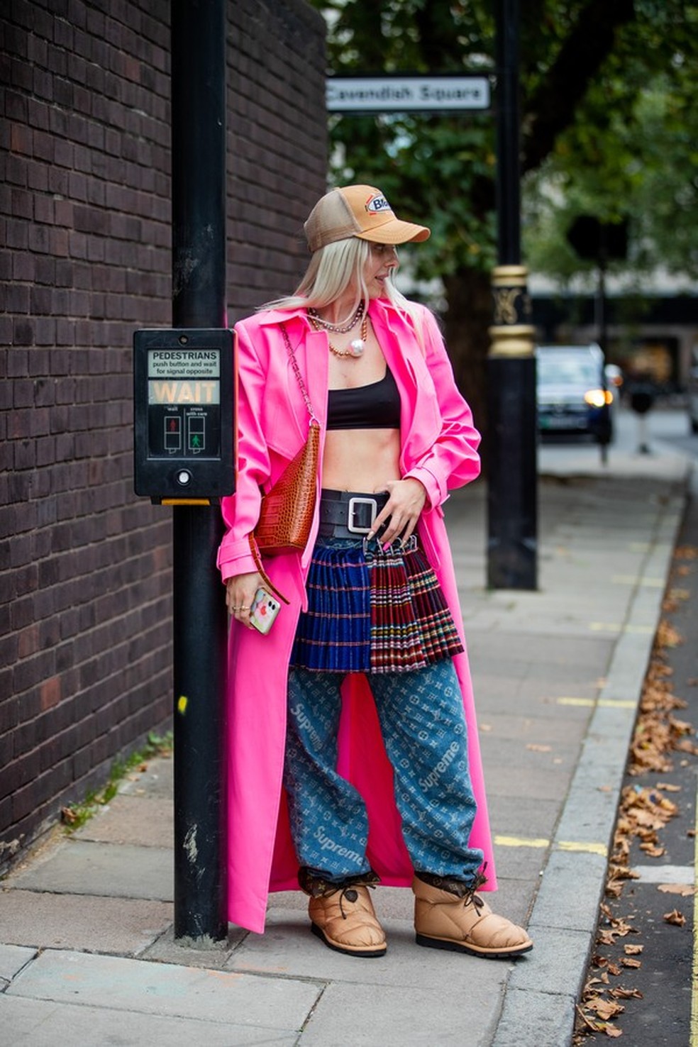 Street style da London Fashion Week (Foto: Getty Images) — Foto: Glamour