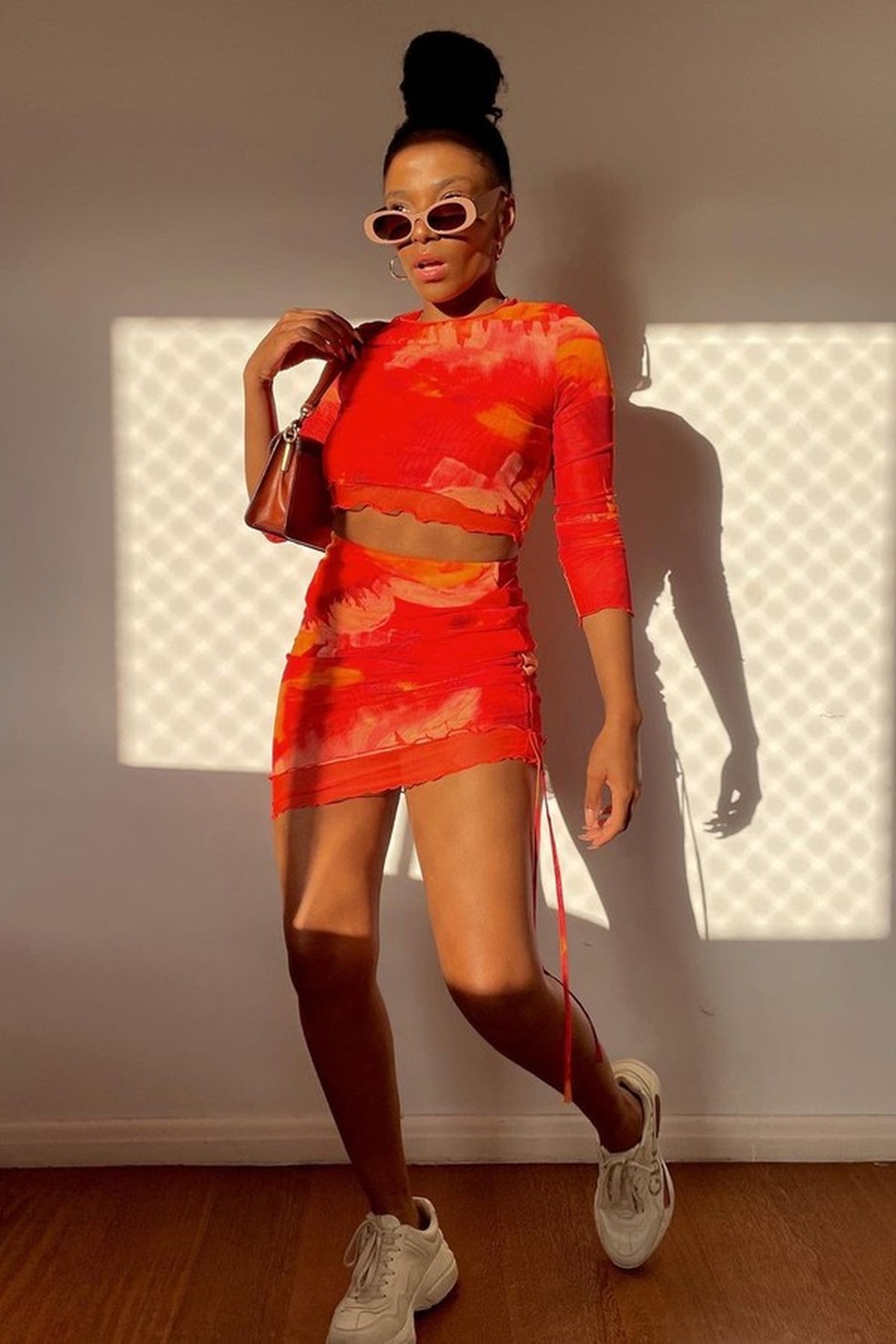 Detalhe franzido é a aposta fashionista da vez (Foto: @y4sestevam) — Foto: Glamour