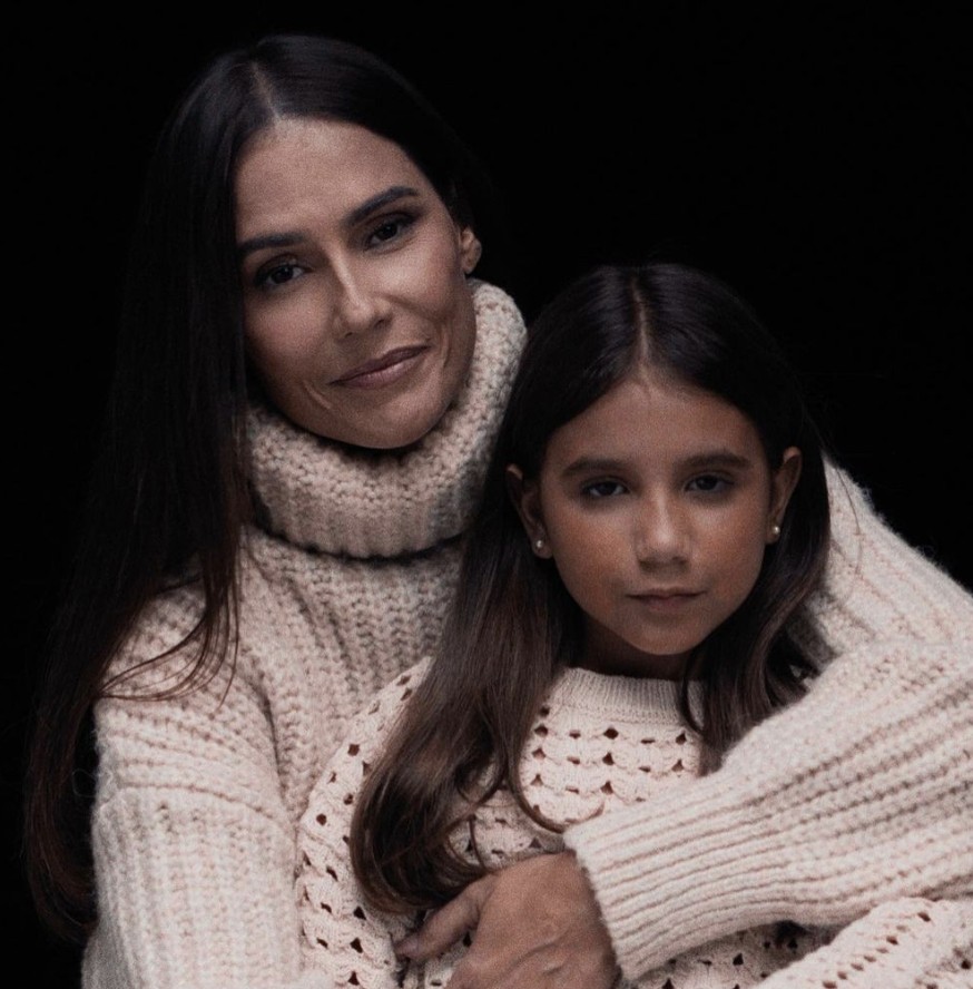 Deborah Secco e Maria Flor — Foto: Reprodução/Instagram