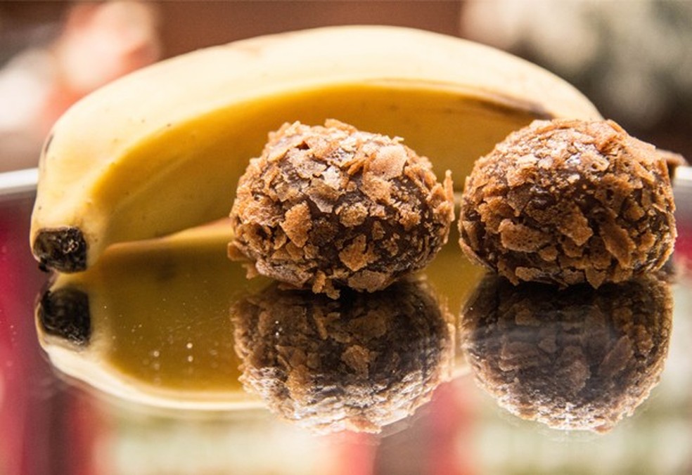 Brigadeiro de banana (Foto: Divulgação/ Fernando Barbato) — Foto: Glamour