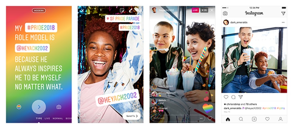 Instagram lança ferramentas LGBTQ+