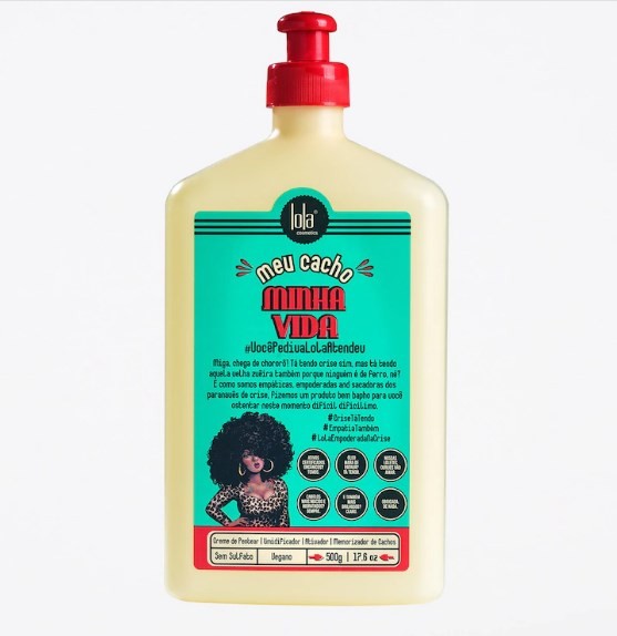 Creme finalizador Meu Cacho Minha Vida, da Lola Cosmetics, por R$ 35