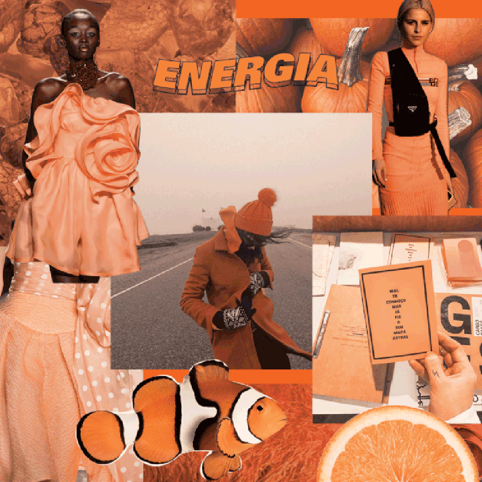 Sabia que laranja é a mais otimista das cores? (Foto: Iago Francisco) — Foto: Glamour