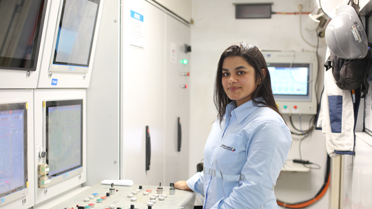 Conheça a primeira mulher da América Latina a pilotar um 'Tatuzão'