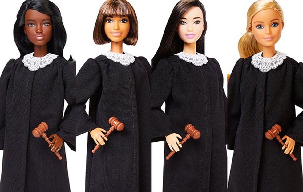 Silêncio no tribunal! Mattle lança Barbie juíza (Foto: Divulgação) — Foto: Glamour
