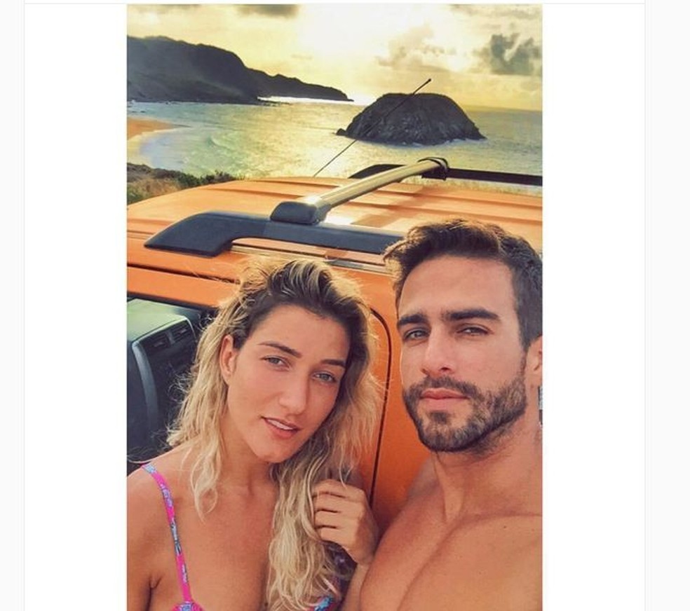 Erasmo também postou uma foto com Gabi em seu Instagram (Foto: Reprodução/Instagram) — Foto: Glamour