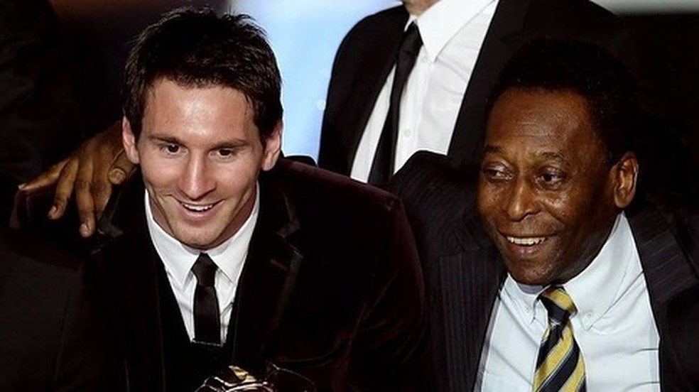 Messi faz post em homenagem a Pelé: "Descansa em paz, Pelé" — Foto: Reprodução/Instagram @leomessi