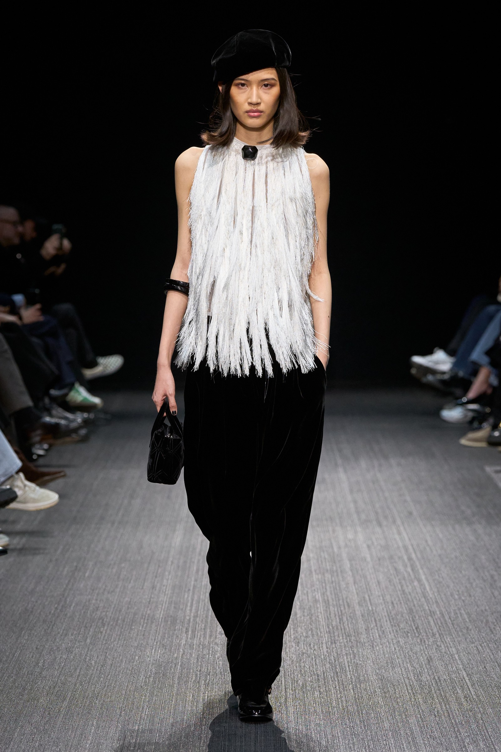 MFW: desfile Emporio Armani outono-inverno 2026 — Foto: Spotlight Launchmetrics