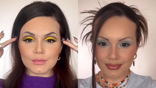 Influenciadora brasileira viraliza com vídeo que mostra a evolução das maquiagens e penteados ao longo das décadas; assista