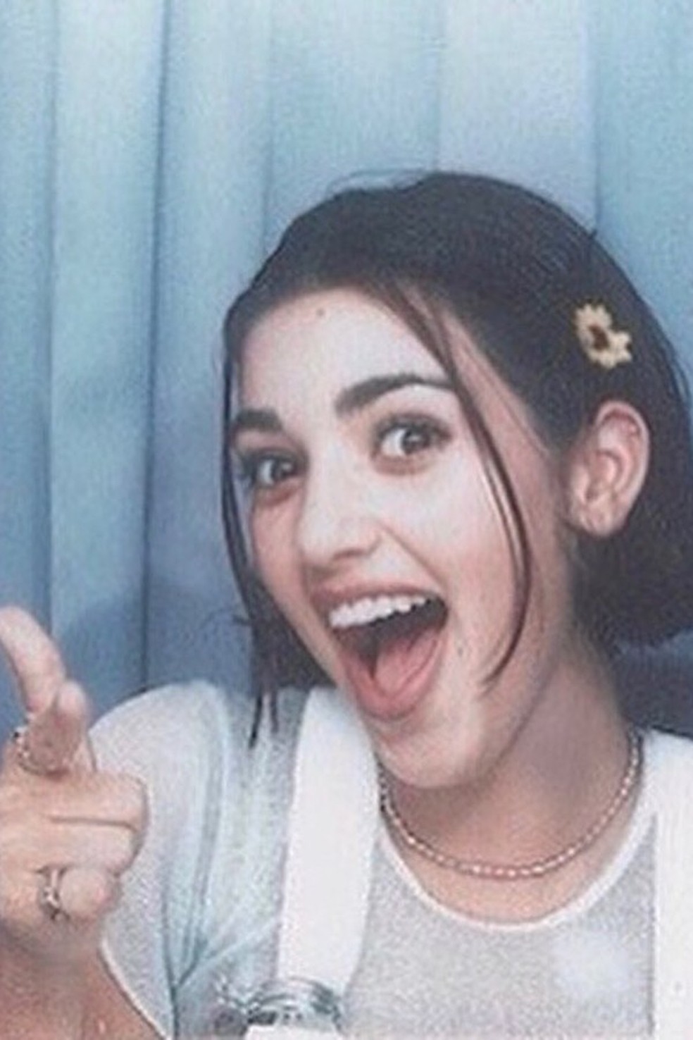 Kim Kardashian nos anos 1990 (Foto: Instagram/Reprodução) — Foto: Glamour