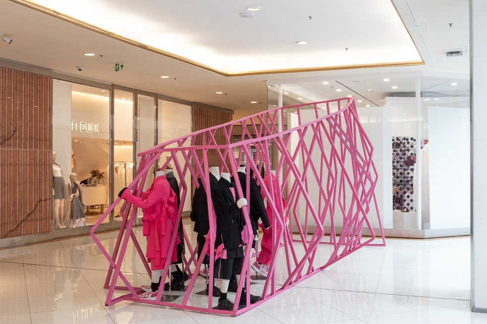Loja Comme Des Garçons localizada no shopping Iguatemi — Foto: Flavio Tepermn/Comme Des Garçons/Divulgação