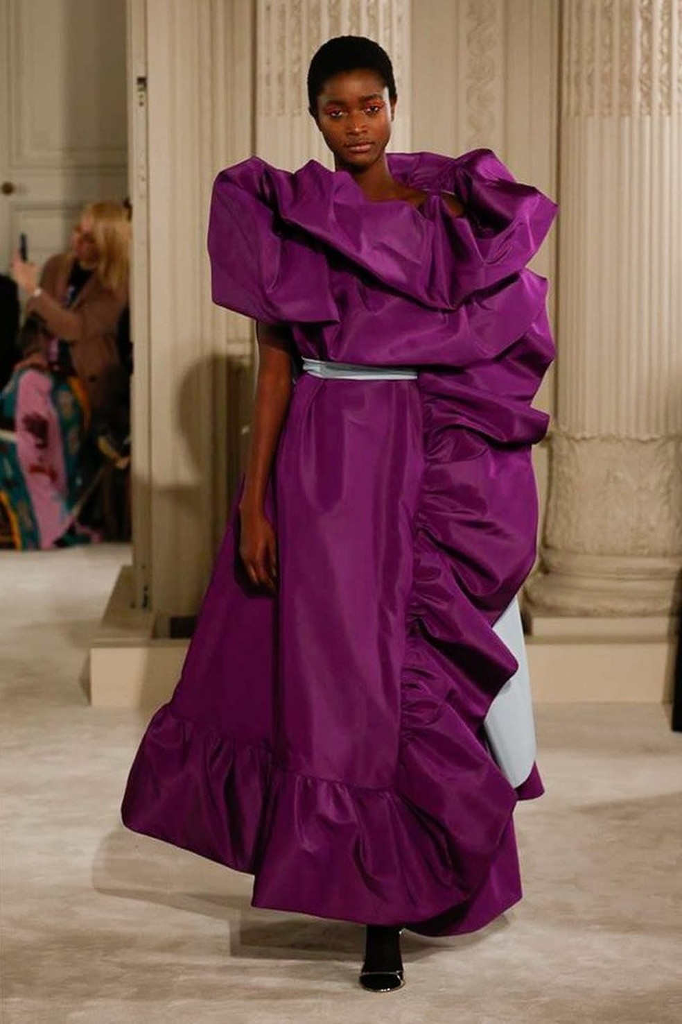 Valentino alta costura verão 2018 (Foto: Imaxtree) — Foto: Glamour