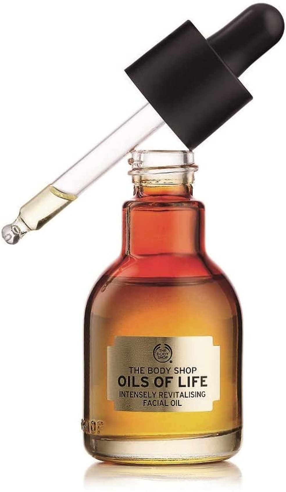 Óleo Facial Revitalizante Intensivo Oils Of Life, da The Body Shop — Foto: Divulgação