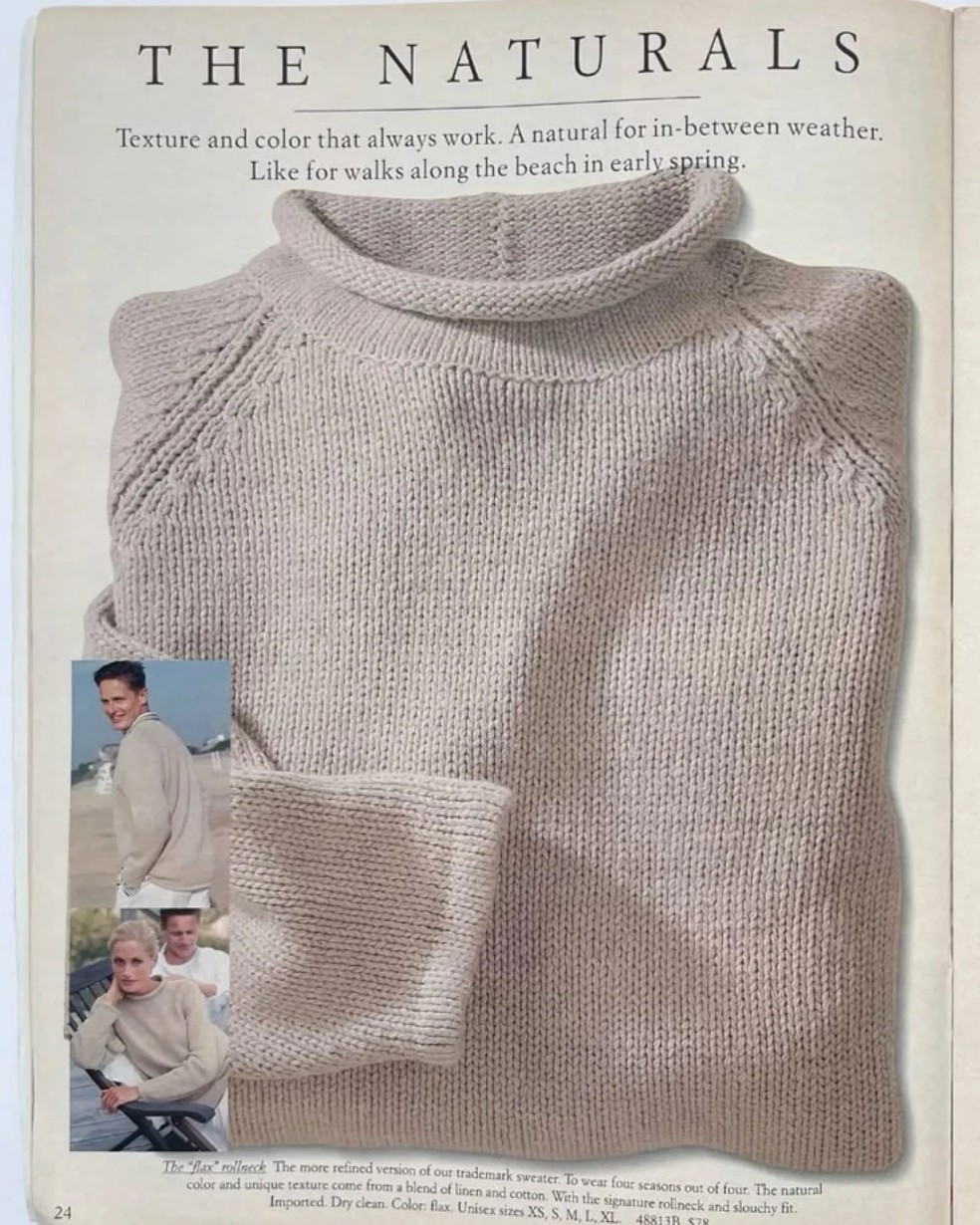 Anúcio da J. Crew — Foto: Reprodução J. Crew