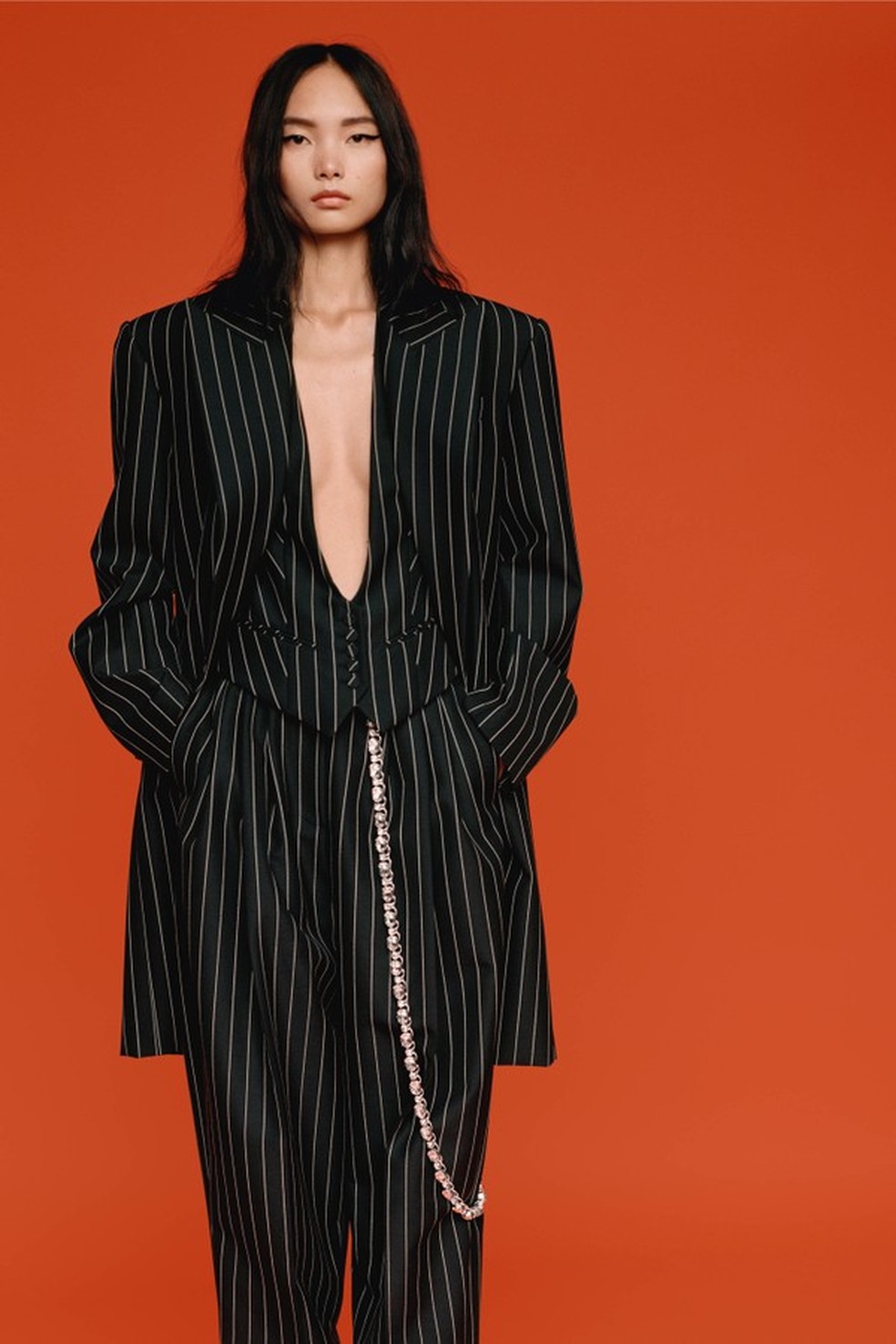 Alexandre Vauthier Alta-Costura 2021 (Foto: Getty Images) — Foto: Glamour