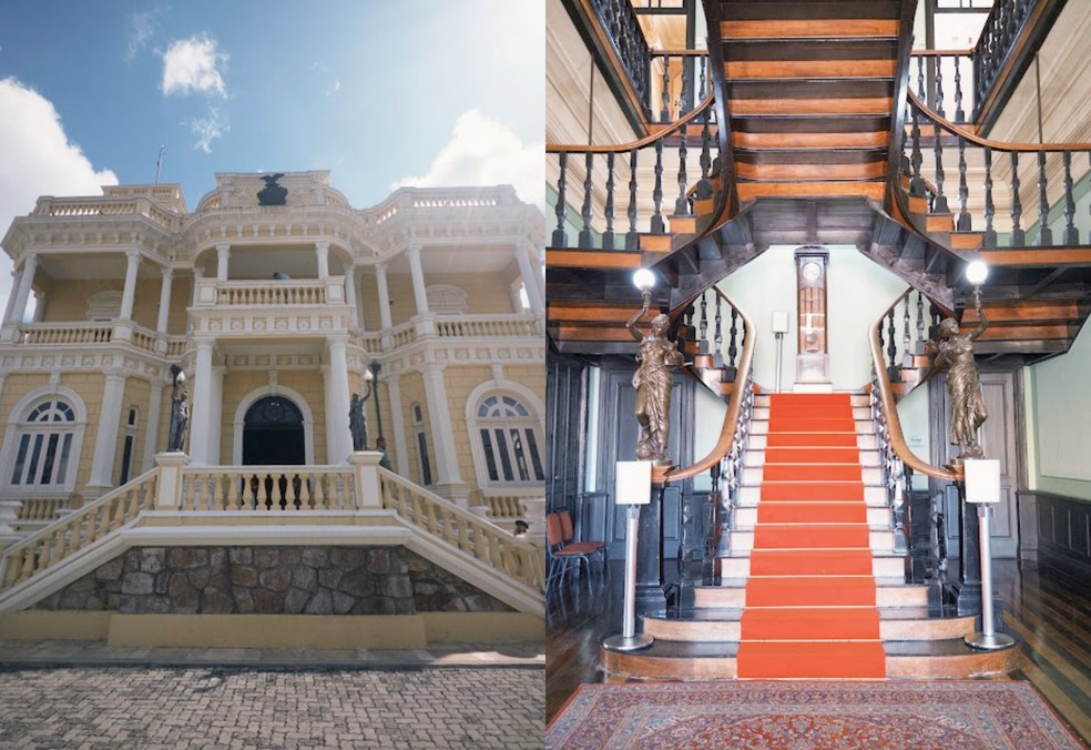 Palácio Rio Negro — Foto: Malu Pinheiro