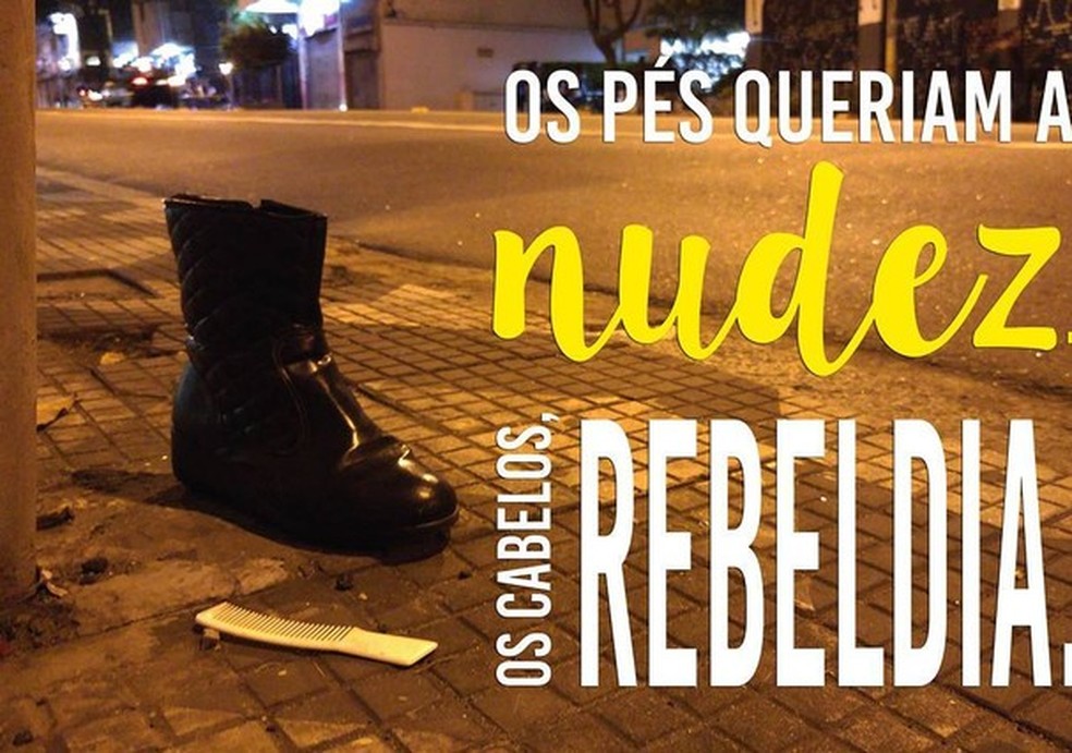 Botinha com pente? rebeldia e nudez (Foto: Reprodução/Instagram) — Foto: Glamour