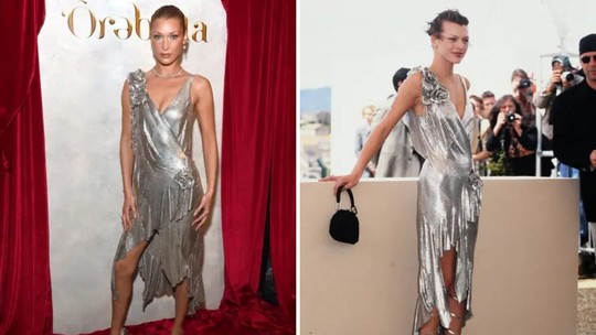 Bella Hadid presta homenagem ao Festival de Cannes com look vintage
