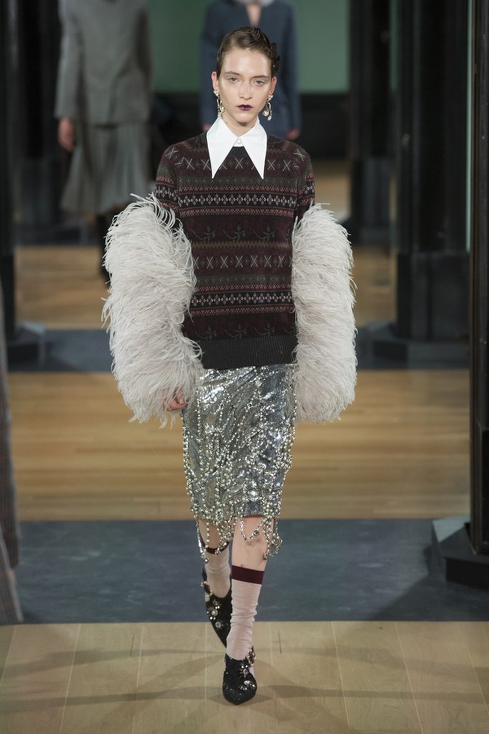 Erdem inverno 2019 (Foto: Imaxtree) — Foto: Glamour