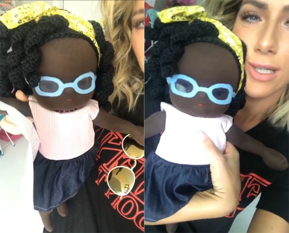 Boneca Titi feita pela artesã Renata Catão (Foto: Reprodução/Instagram) — Foto: Glamour