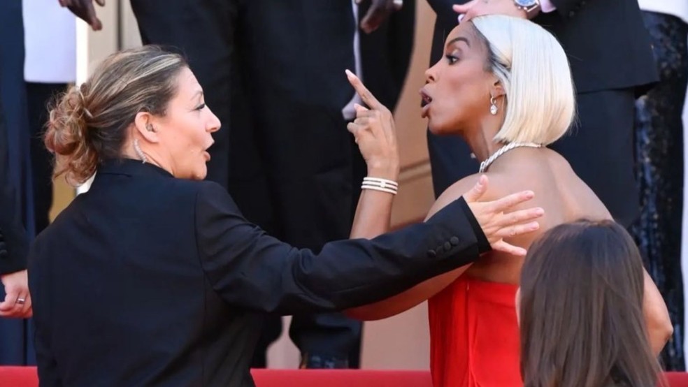 Expert em leitura labial revela o que Kelly Rowland realmente disse em confusão no red carpet — Foto: Reprodução/Instagram
