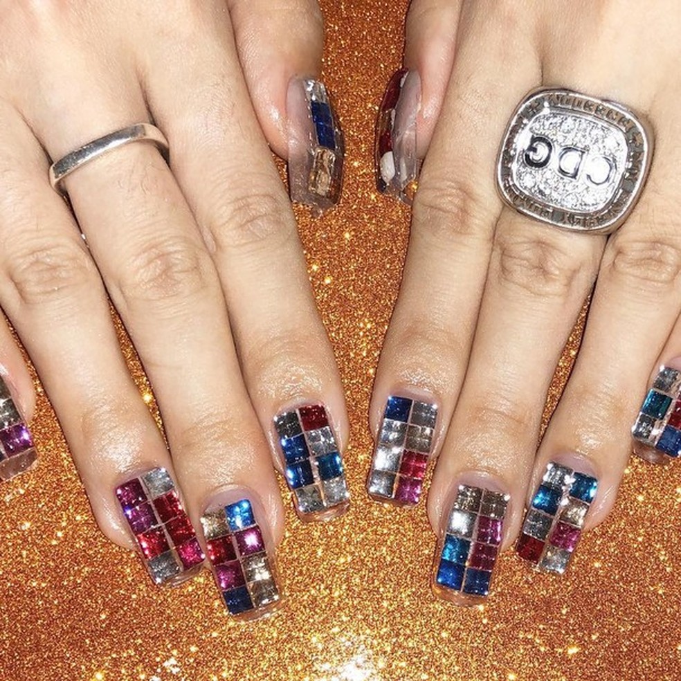 Unhas da @nailsbymei (Foto: Instagram/Reprodução) — Foto: Glamour