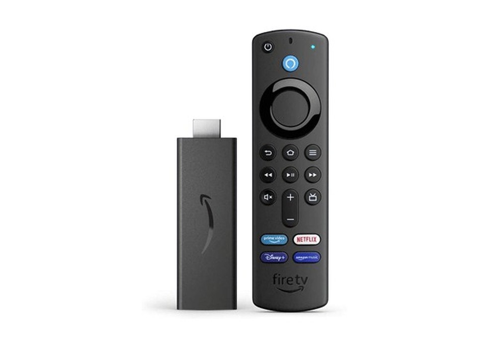 Fire TV Stick, controle remoto por voz, disponível na Amazon (Foto: Divulgação) — Foto: Glamour