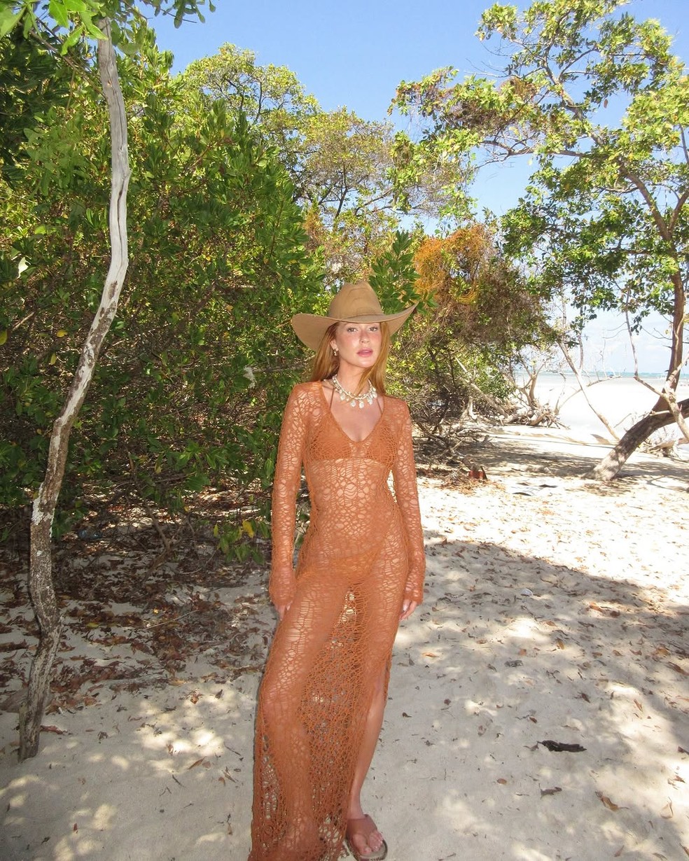 Colares maxi: o acessório do verão que conquistou as celebridades — Foto: Reprodução/Instagram