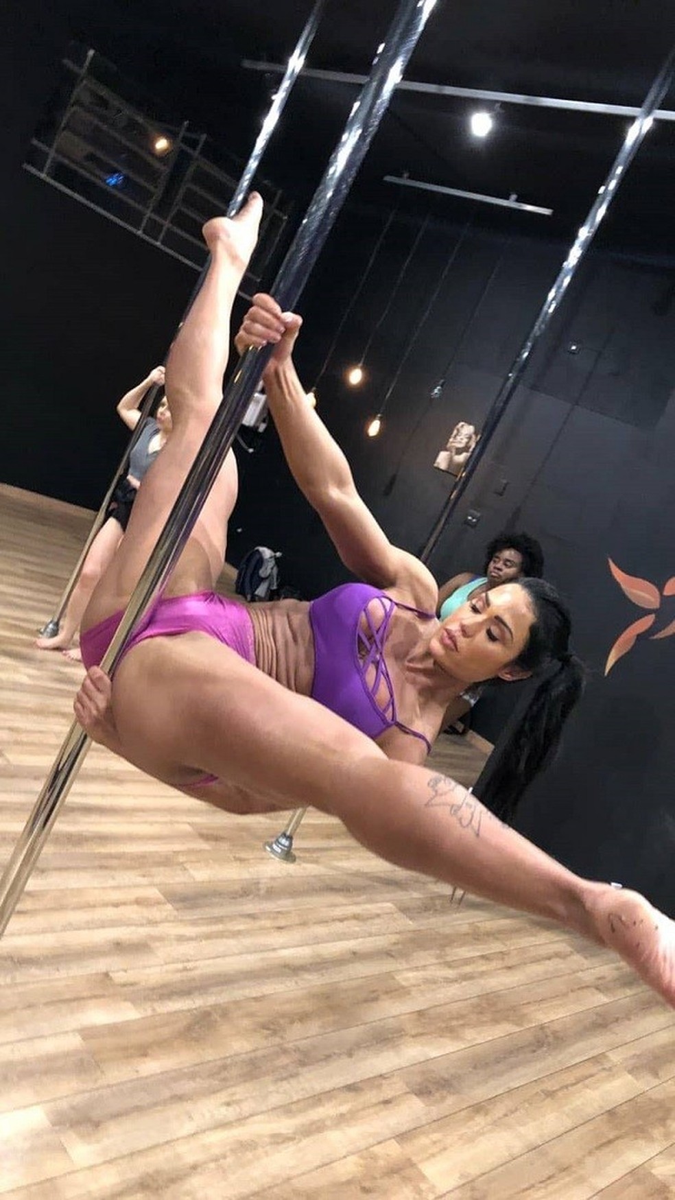 Salto alto pole dance discount