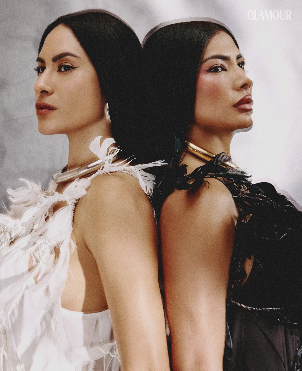 Isabelle Nogueira e Marciele Albuquerque s&atilde;o a capa da Glamour de junho &mdash; Foto: Glamour Brasil | Fotos Ivan Erick