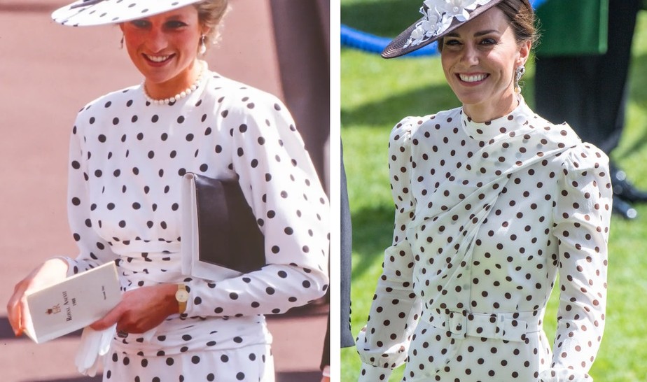 Kate Middleton homenageia princessa Diana com look de | Moda |