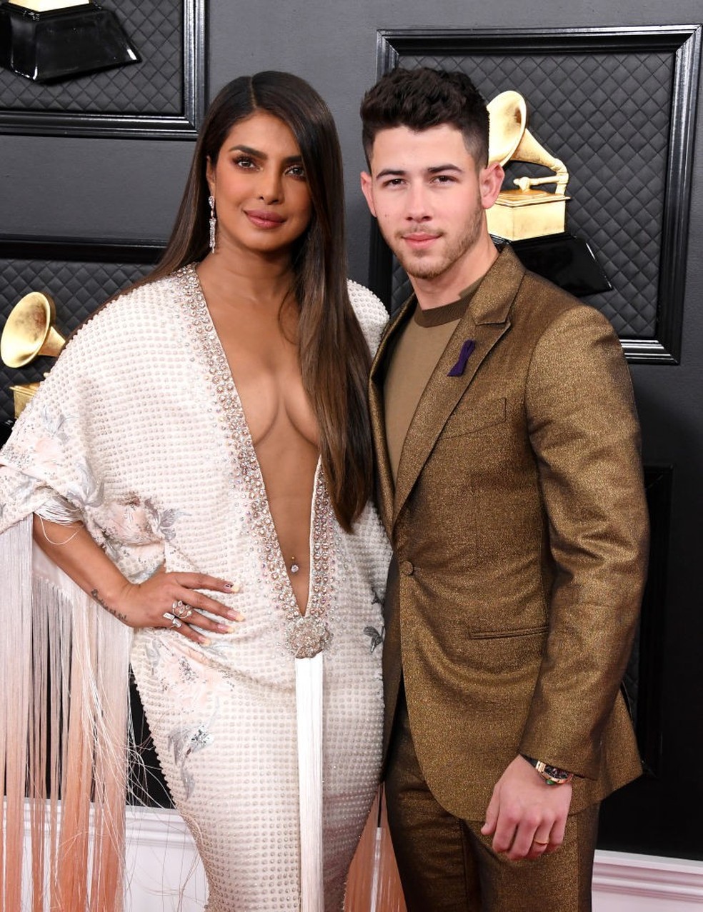 Priyanka Chopra e Nick Jonas (Foto: Getty Images) — Foto: Glamour
