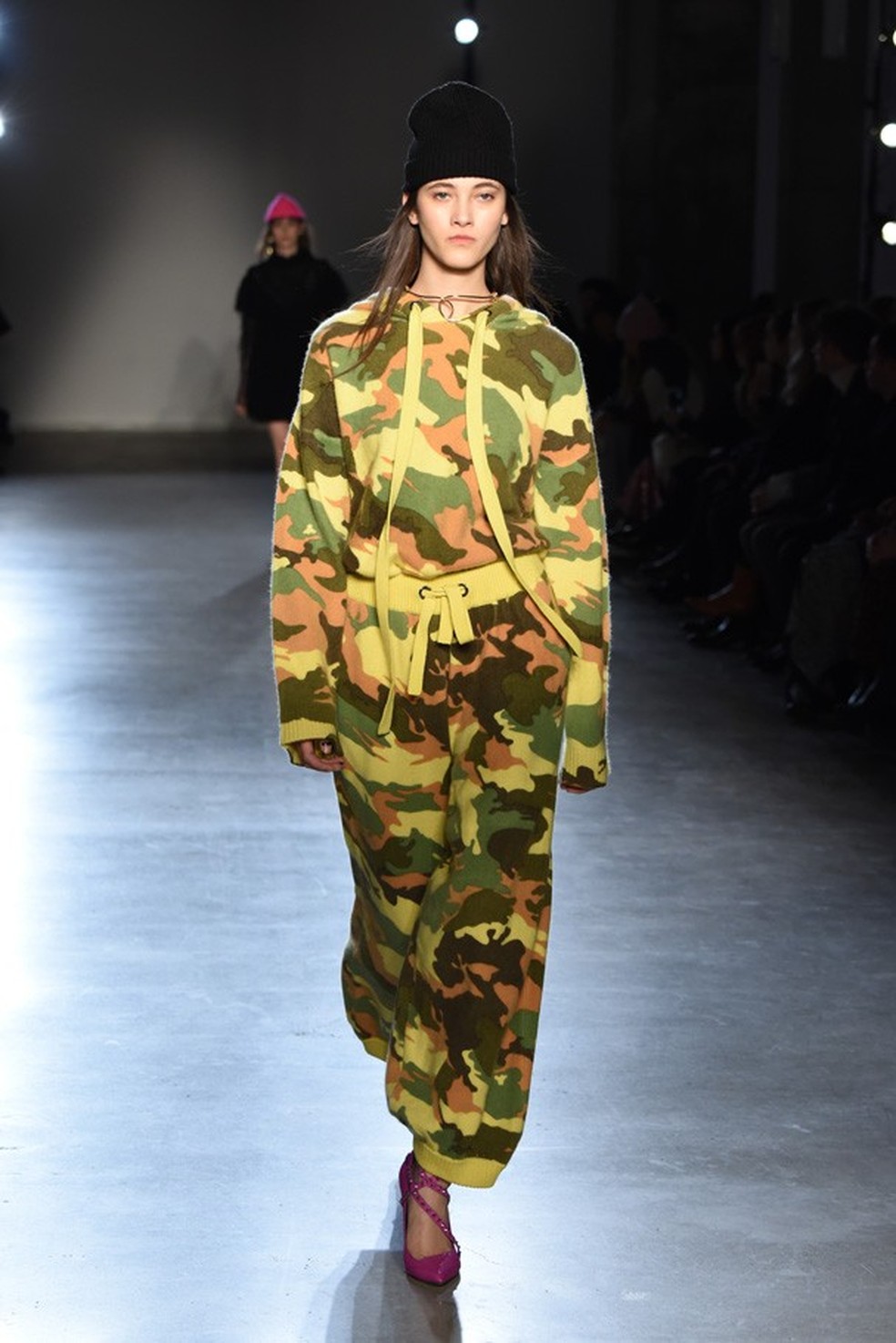 A marca Zadig & Voltaire desfilou durante o New York Fashion week (Foto: Getty Images) — Foto: Glamour