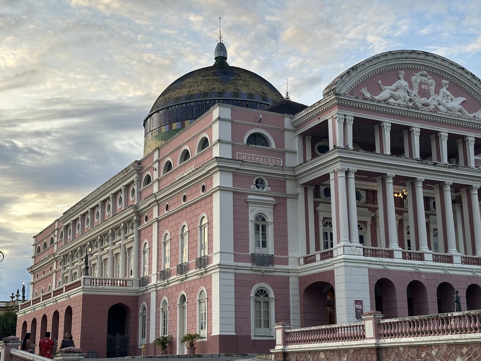 Teatro Amazonas — Foto: Malu Pinheiro