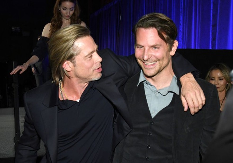 Brad Pitt e Bradley Cooper (Photo by Kevin Mazur/Getty Images for National Board of Review) (Foto: Getty Images for National Board ) — Foto: Glamour