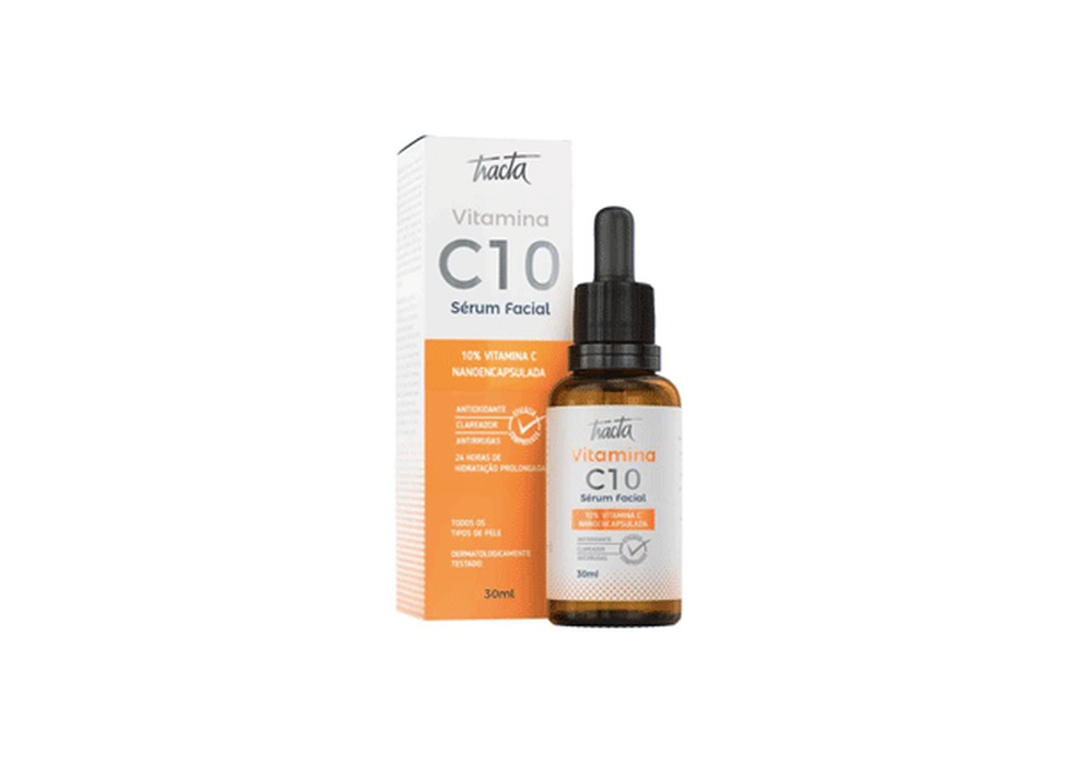 Sérum com vitamina C, Tracta — Foto: Divulgação