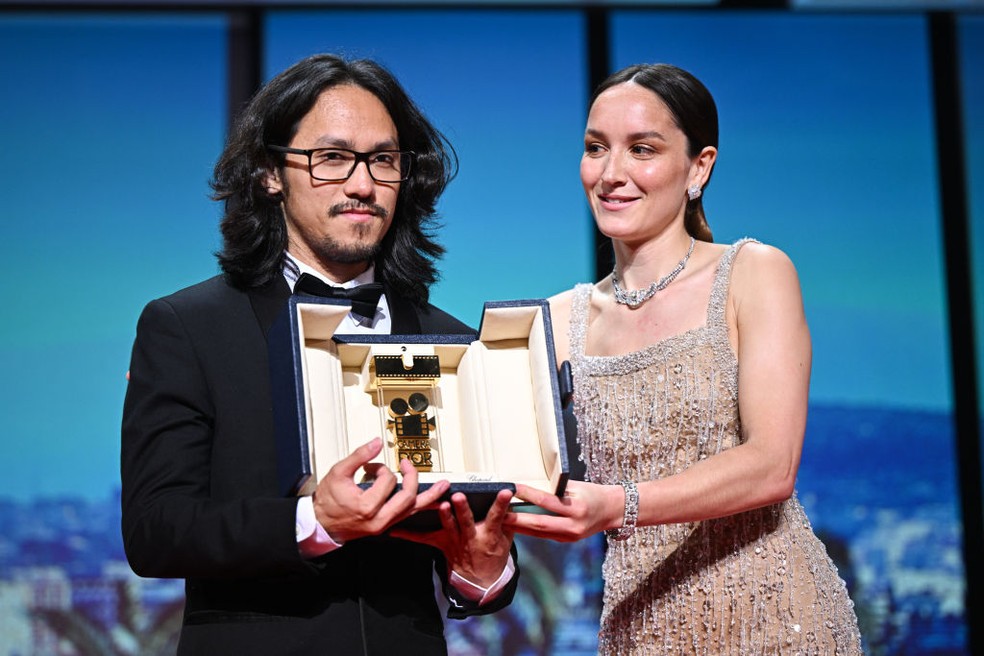  Thien An Pham, vencedor da Camera D'Or no Festival de Cannes de 2023 — Foto: Getty Images