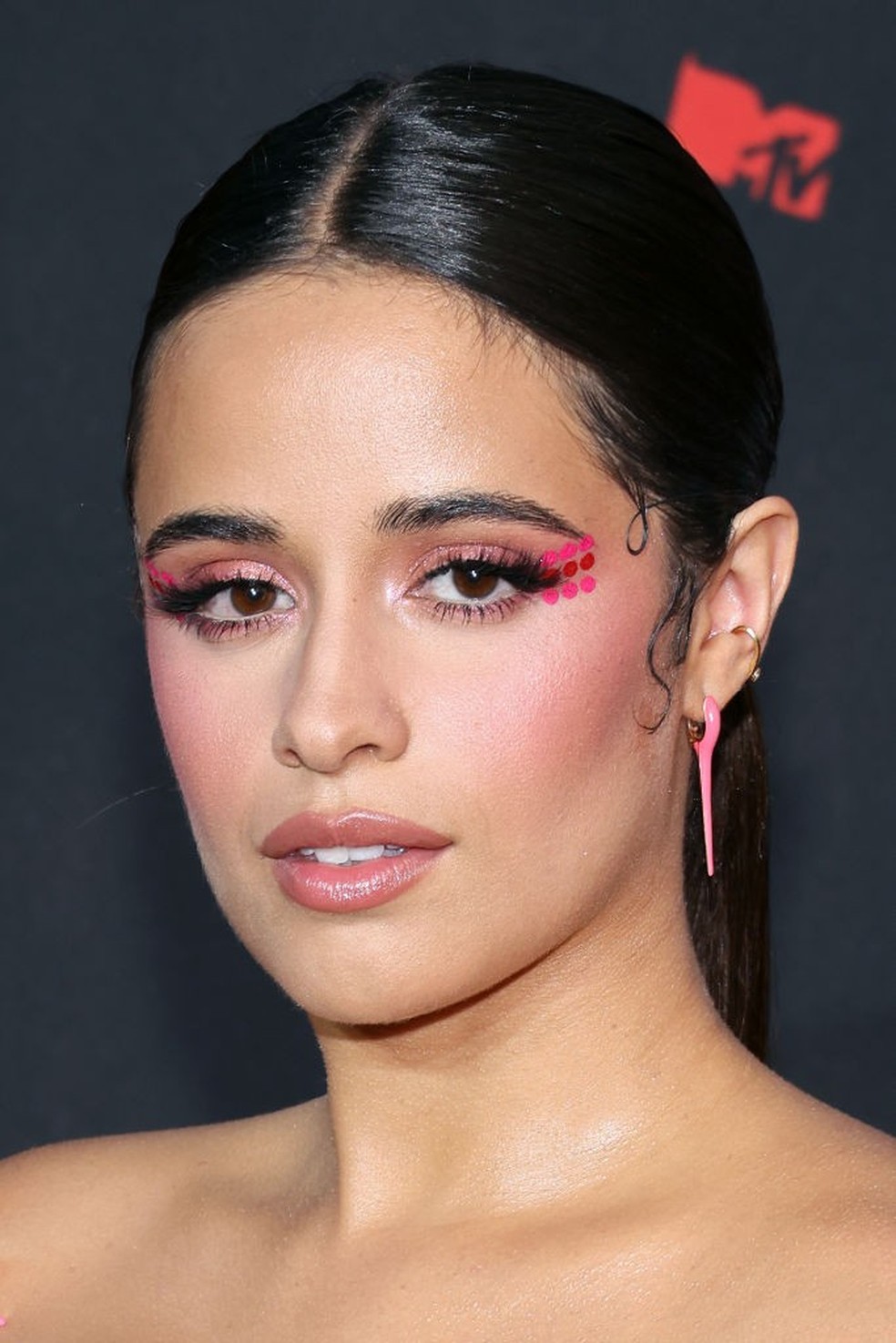 Camila Cabello no VMA de 2021 — Foto: Getty Images