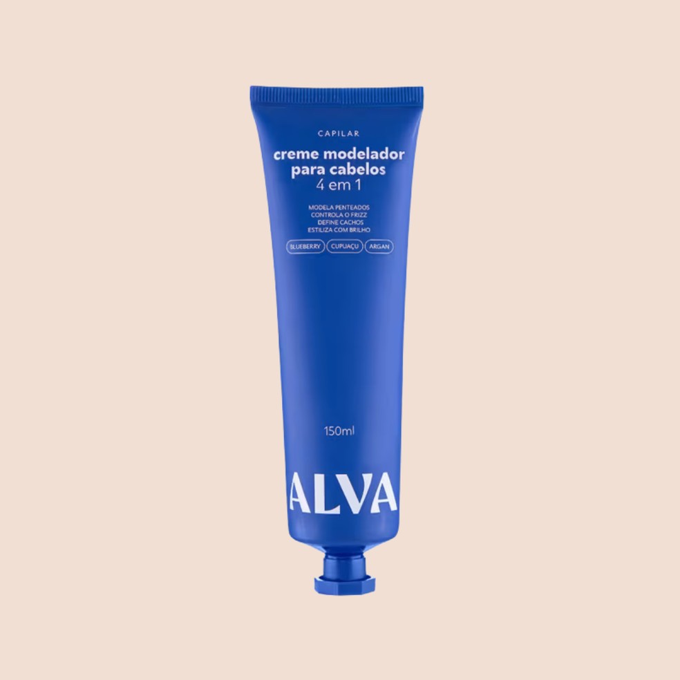 Creme Modelador para Cabelos 4x1, Alva (R$ 124,90) — Foto: Divulgação