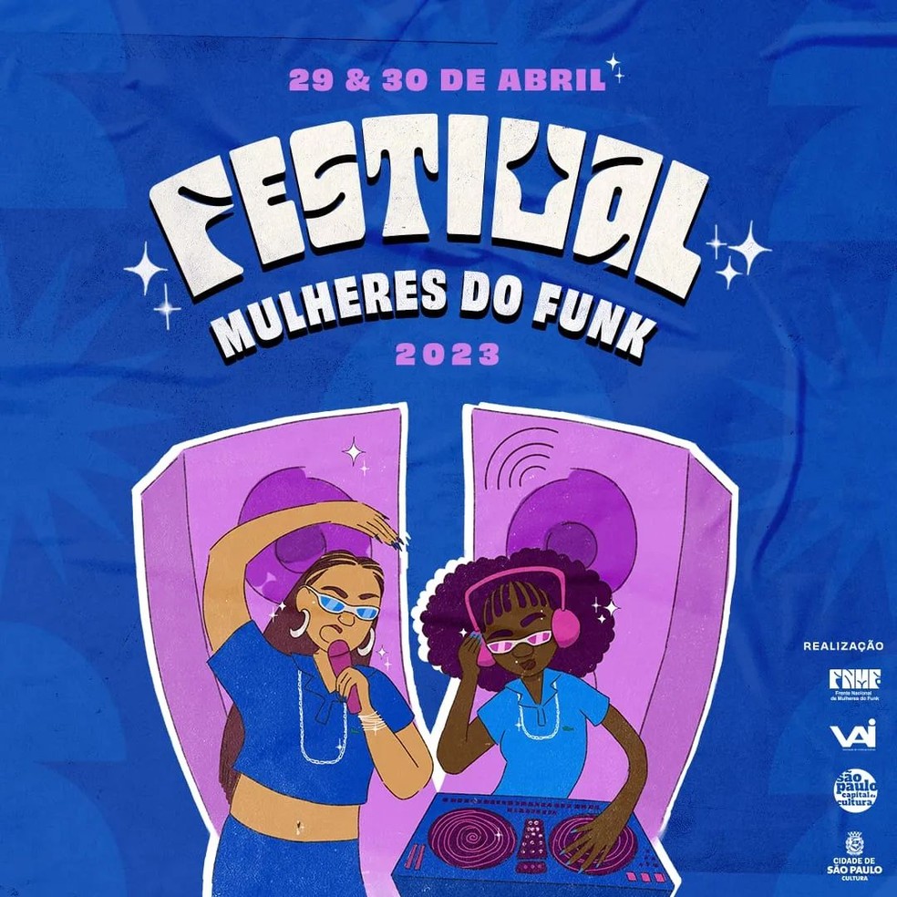 Festival Mulheres do Funk 2023 — Foto: Divulgação